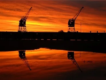 Atardecer puerto